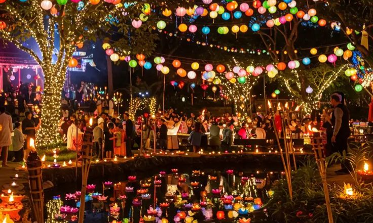 28 inspirations soirée tropicale de nuit _ éclairages tamisés, torches en bambou et cocktails fruités - Hauszi France