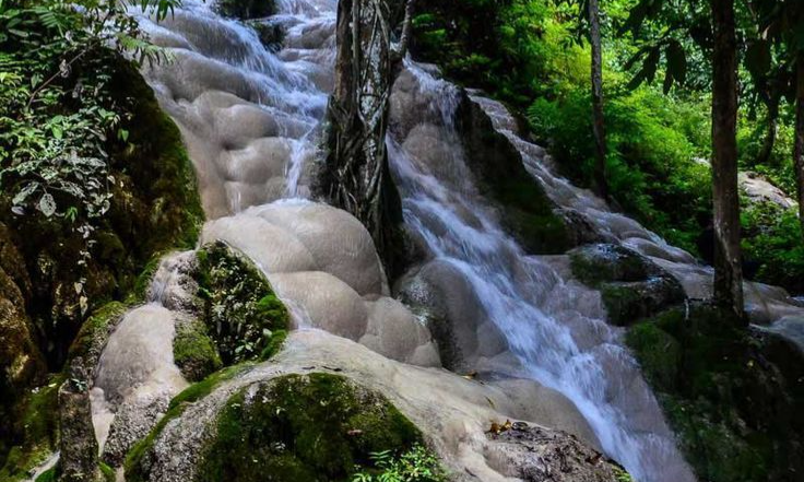 Bua Thong Sticky Waterfalls near Chiang Mai