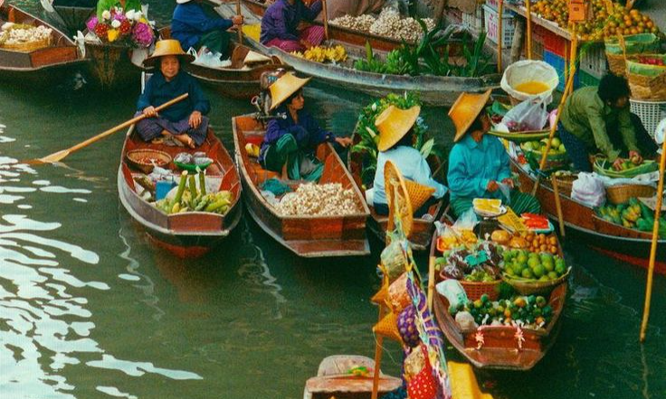 Floating Market - Bangkok, Thailand