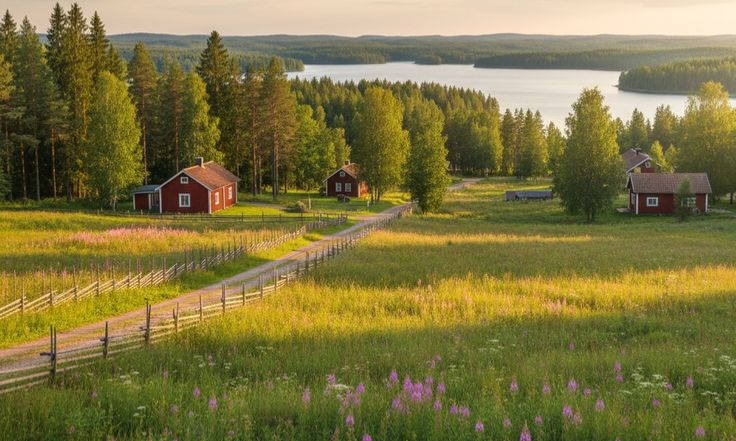 🌅 Finnish Countryside Dreams 🇫🇮 ✨️