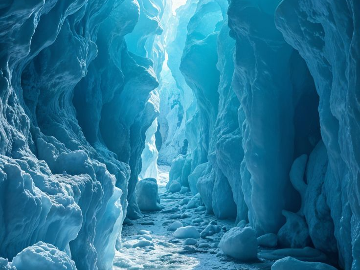 Descend into the Frozen Veins of an Icelandic Glacier