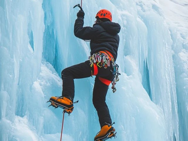Ascend the Frozen Spire of a Glacial Giant