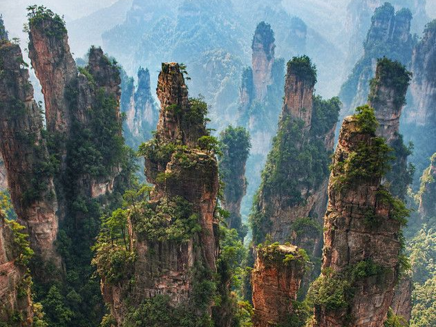 Ascend the Vertical Sanctuary of the Wuling Peaks