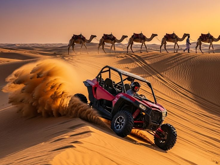 Command the Qatari Dunes on a Private Desert Drive