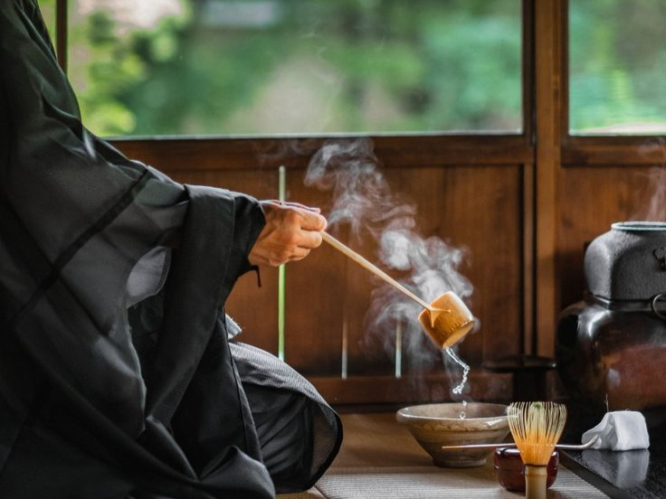 Don Silk for a Private Kyoto Tea Gathering