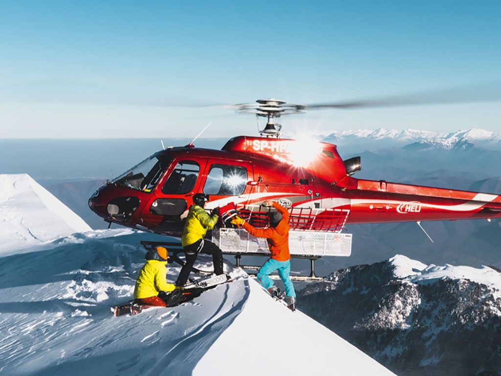 Fly to the Geographic South Pole via Private Helicopter