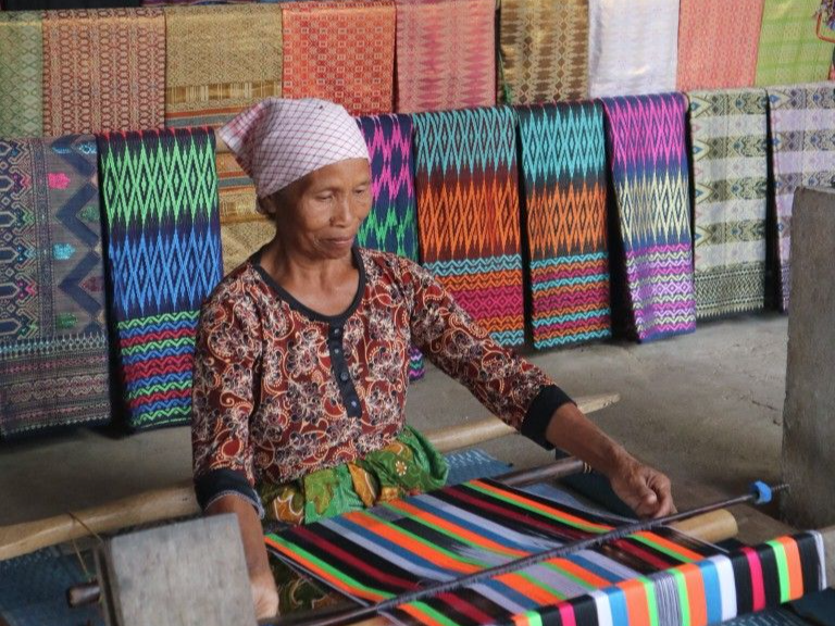 Weave Beside a Sasak Master on the Island of Lombok