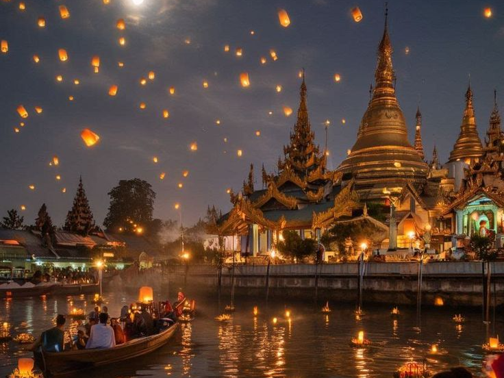 Navigate a Celestial Sea of Floating Fire