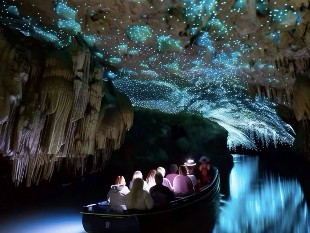 Navigate a Subterranean Galaxy of Living Light
