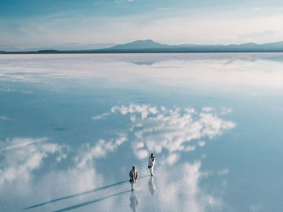 Navigate the Infinite Reflections of the Bolivian Salt Flats