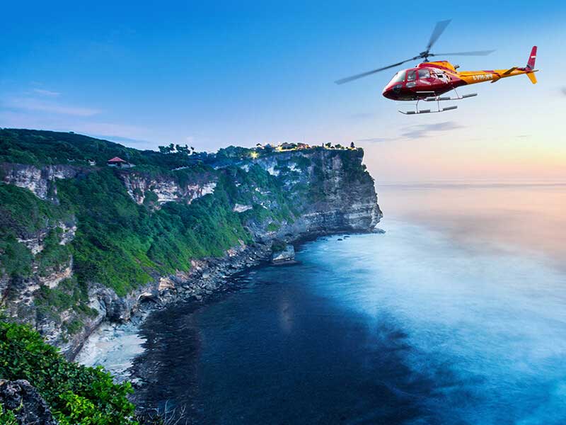 Private Helicopter Expedition to Nusa Penida’s Hidden Peaks