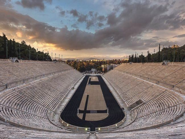 Run the Marble Track of the Ancient Panathenaic Stadium