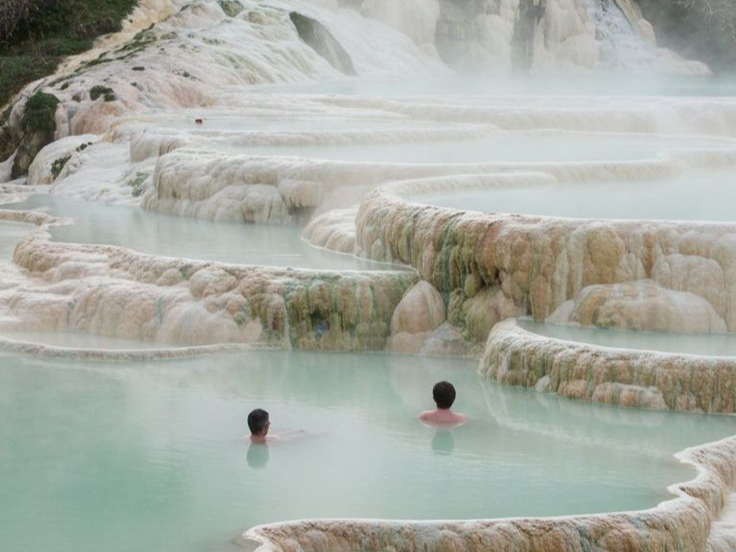 Surrender to the Weightless Fluidity of the Thermal Springs