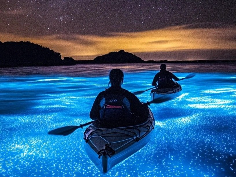 Witness the Electric Glow of a Living Ocean