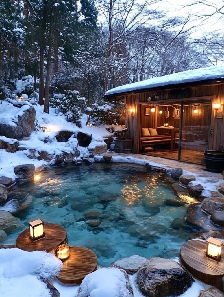 Reserve a Hidden Onsen in the Deep Snow