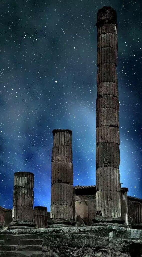 Walk Pompeii by Night with Its Guardians