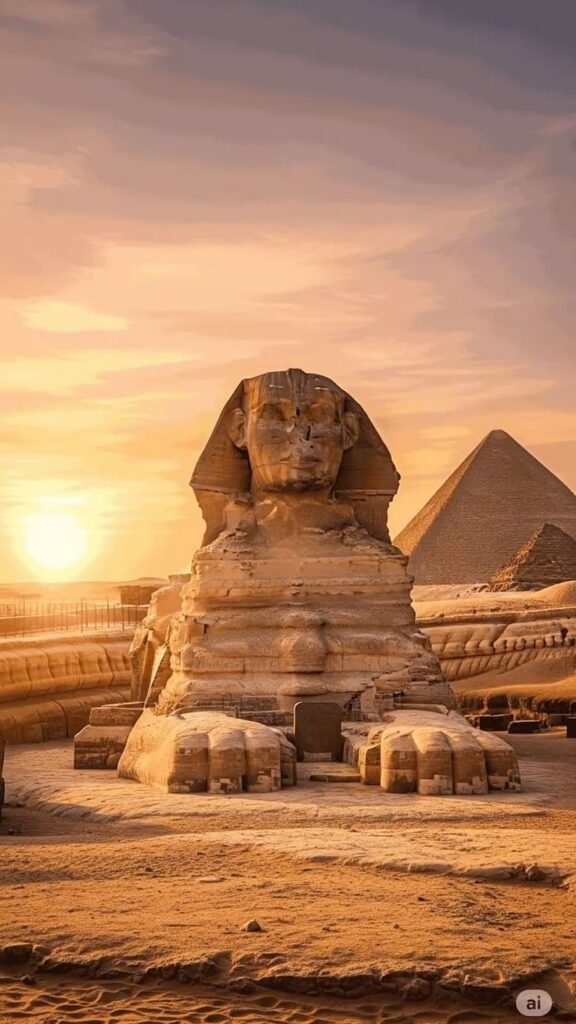 Stand Between the Paws of the Great Sphinx