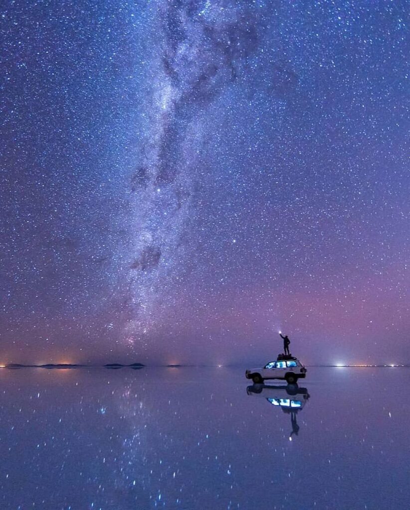 Sleep on the Mirror of the Bolivian Sky