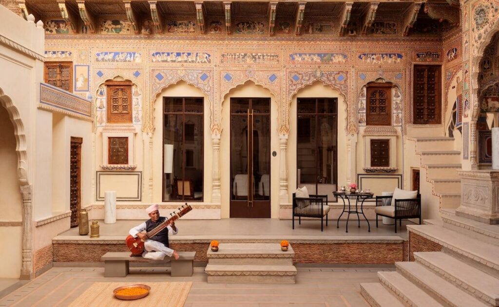 Summon a Dawn Raga in a Rajput Fortress