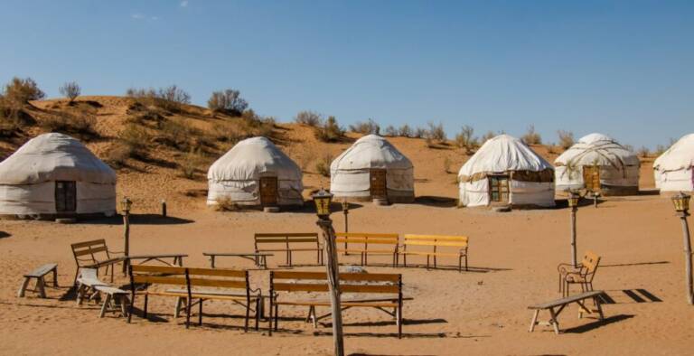 The Uzbekistan Steppes: An 8-Day Nomadic Expedition & Secluded Desert Canopies