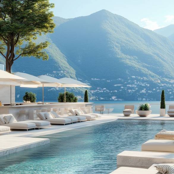 poolside